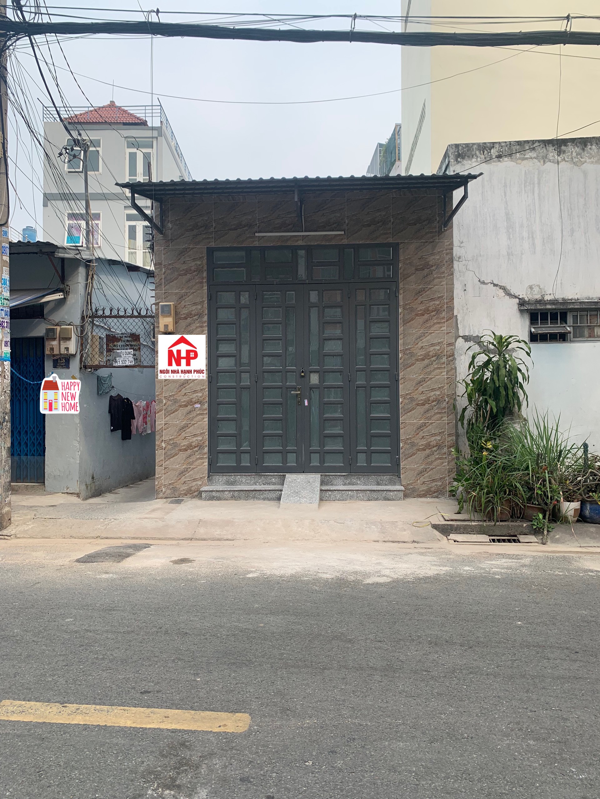 Cho thuê nhà mặt tiền họ Lê – Tân Phú