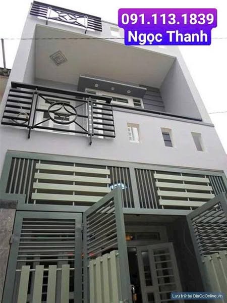 $ NHÀ ĐẸP- NỞ HẬU- 81M2- MẶT TIỀN BÁC ÁI, P TÂN THÀNH- Q TÂN PHÚ $ CHỈ 6,8 T.Y $