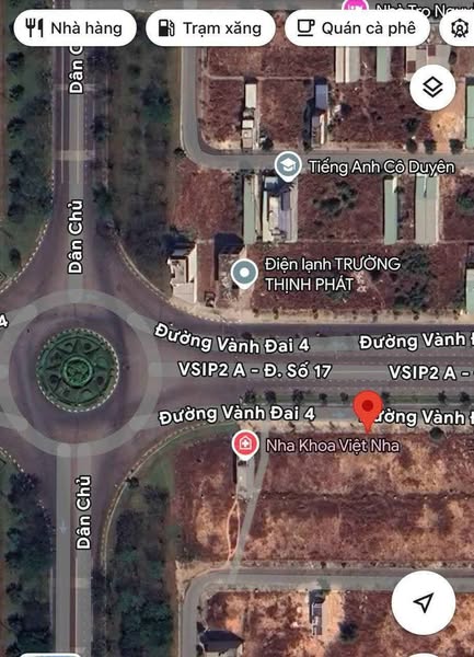 Sát KCN vsip II – Vĩnh Tân – Tân Uyên