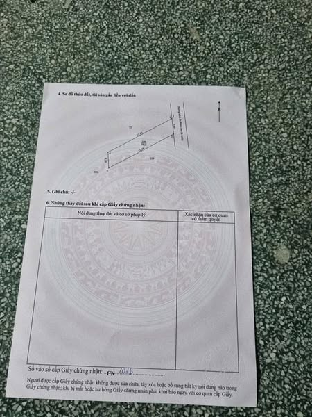 Đất  Khu Phố 9  – Thị Trấn Bến Lức