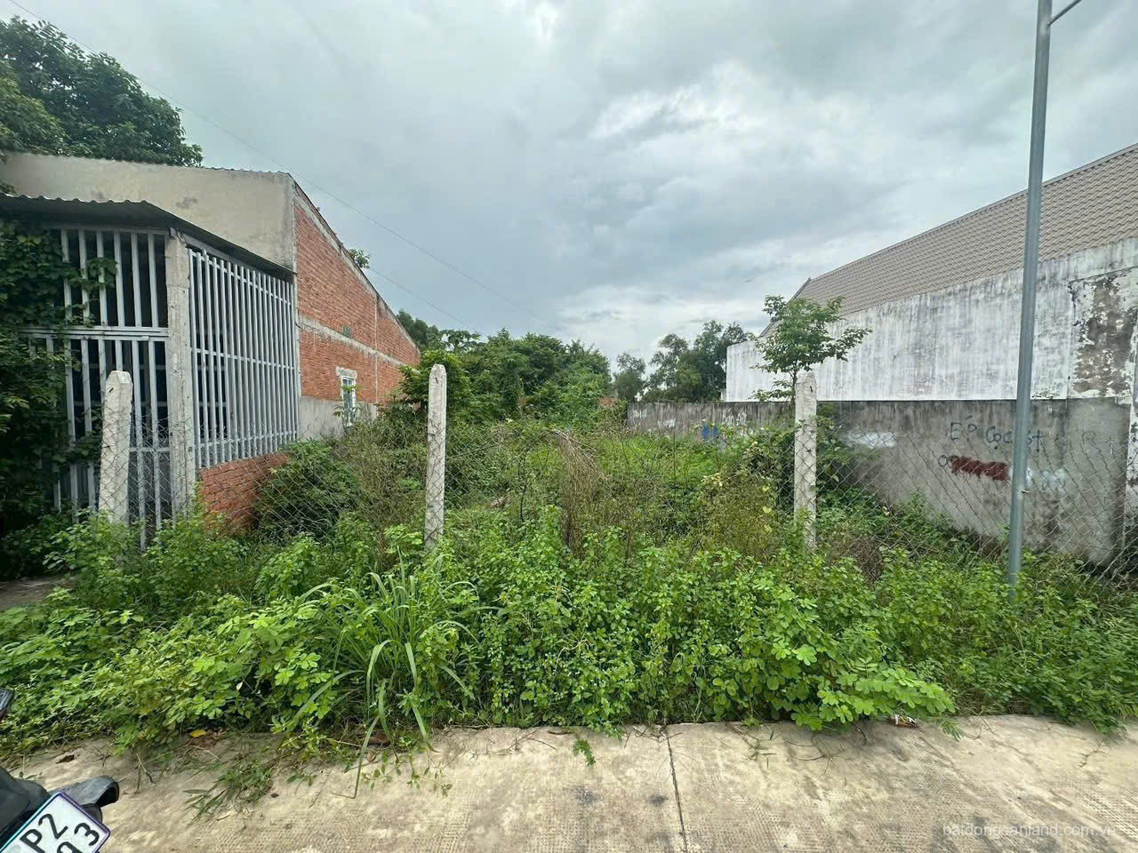 Bán nền thổ cư đường beton 8m xã Đức Hòa Thượng dt 159m2 giá 1,15 tỷ